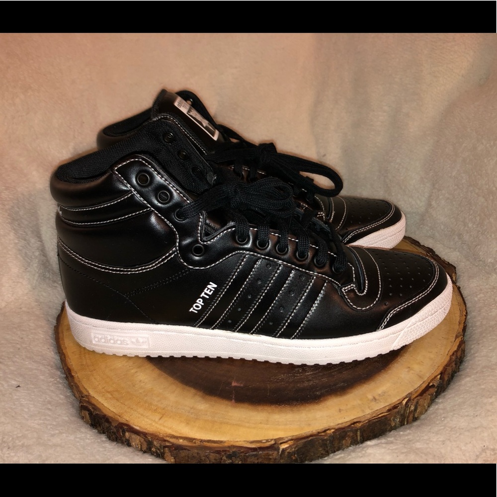 Adidas TOP TEN HI Men’s size 11 black original box